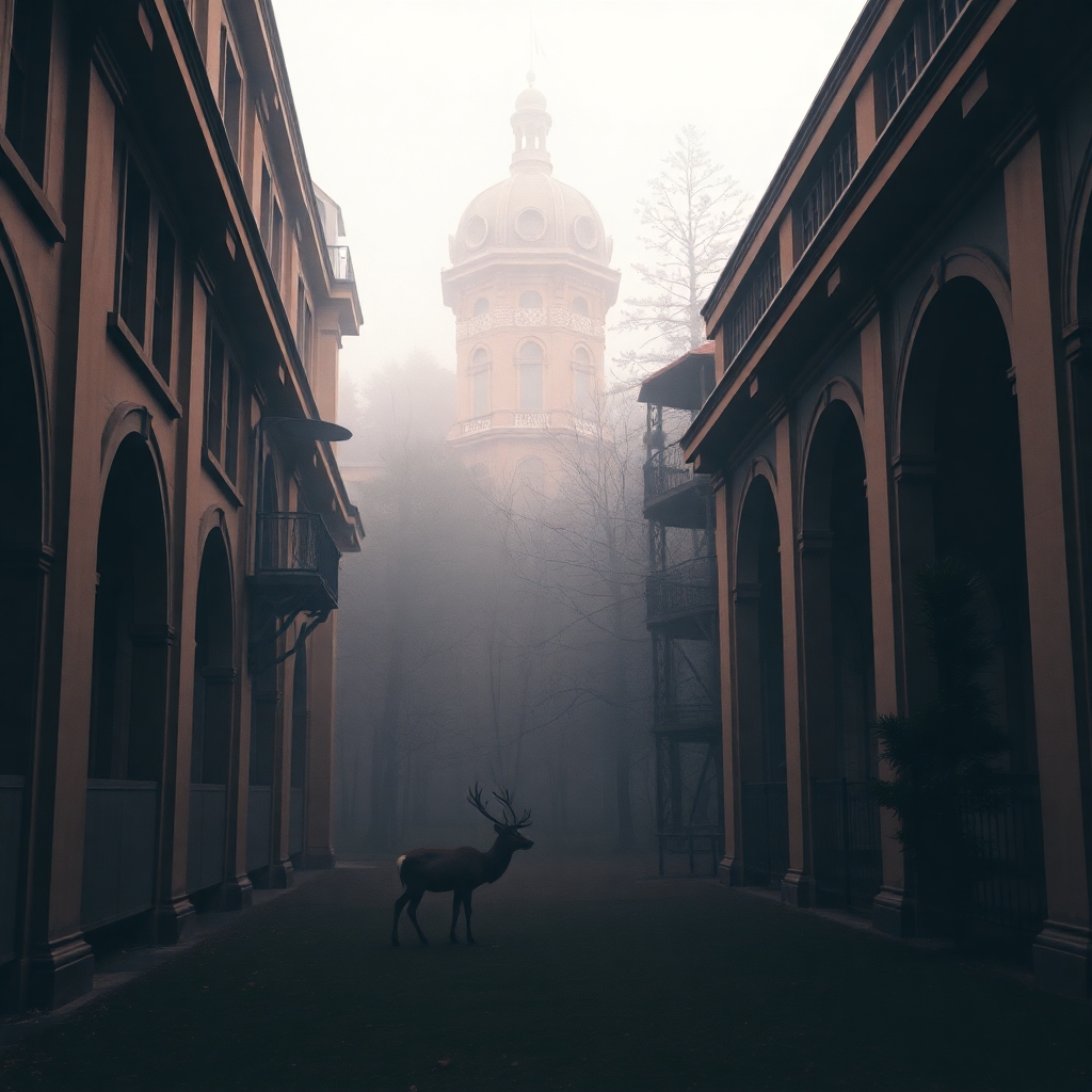 The architecture scene