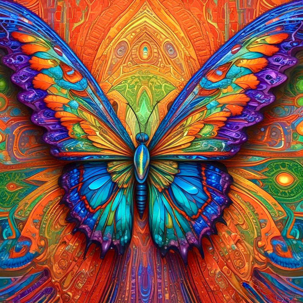 The prime image of butterfly design